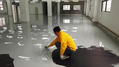 龙海防腐防静电地坪,防腐防静电自流平地坪